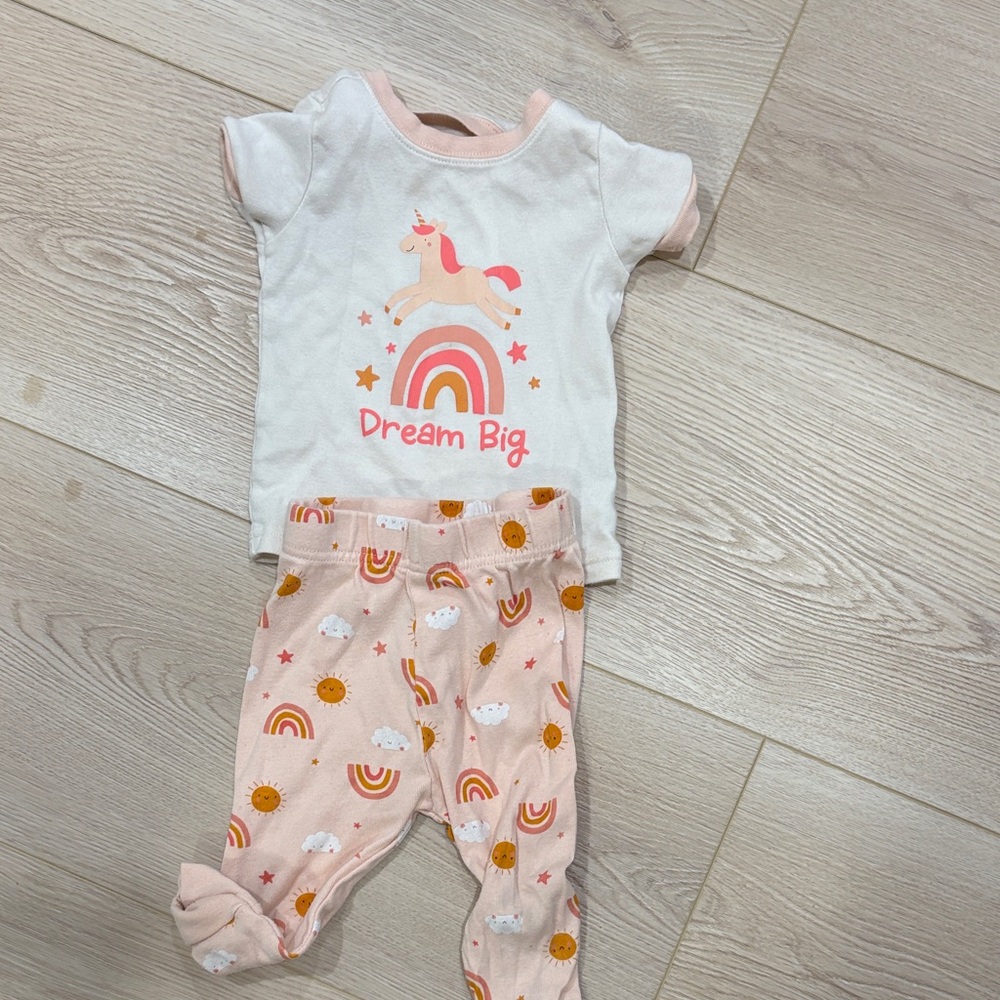Dream Big Unicorn Kids Matching Set
